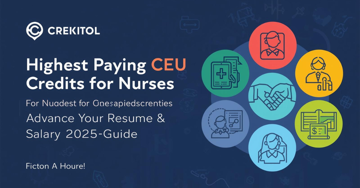The Highest Paying CEU Credits for Nurses Advance Your Resume & Salary (2025 Guide)