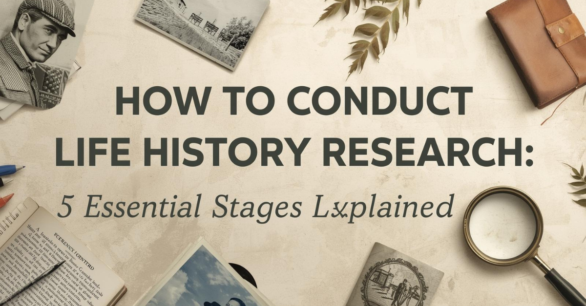 How to Conduct Life History Research: 5 Essential Stages