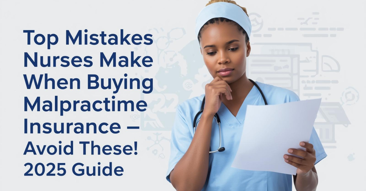 The Malpractice Insurance Top Mistakes Nurses Make When Buying Avoid These (2025 Guide)