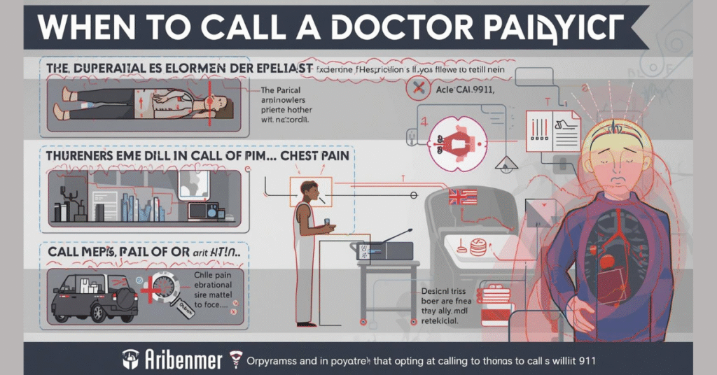 When to Call a Doctor for a Patient with Chest Pain: A Comprehensive