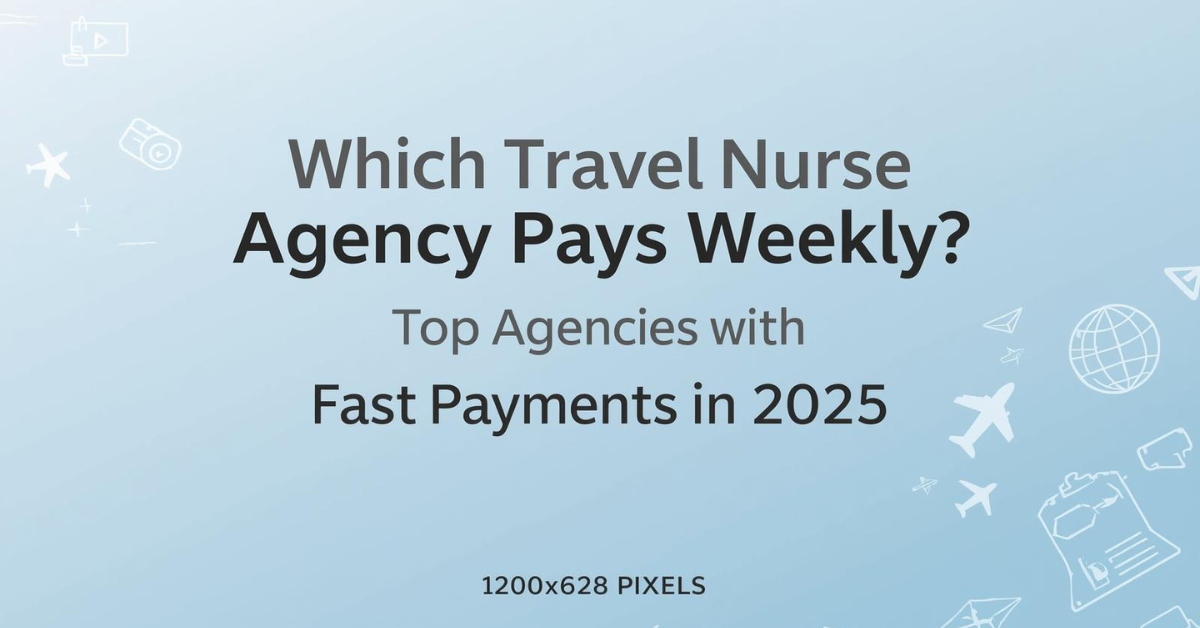 Top Agencies with Fast Payments in 2025. Which Travel Nurse Agency Pays Weekly?