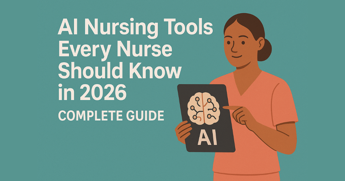 AI Nursing Tools Every Nurse Should Know in 2026 | Complete Guide