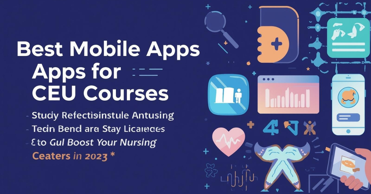 CEU Courses Best Mobile Apps— Study Anywhere, Stay Licensed, and Boost ...