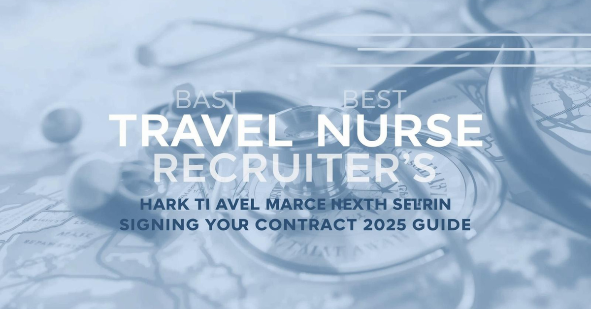 What to Ask Before Signing a Contract (2025 Guide) — Best Travel Nurse Recruiters.