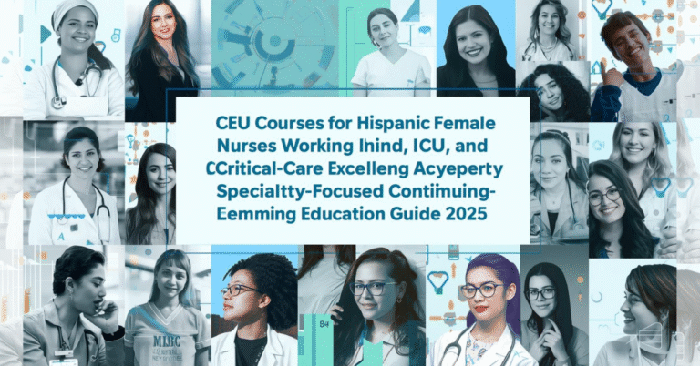 CEU Courses for Nurses Working in ICU, ER, and Critical Care: Specialty ...