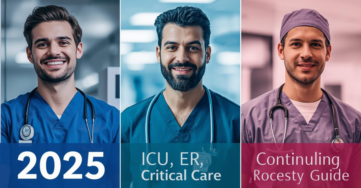 For Nurses Working CEU Courses in ICU, ER, and Critical Care: Specialty-Focused Continuing Education Guide for 2025.