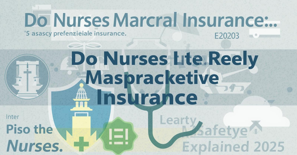Do Nurses Really Need Malpractice Insurance? Legal Safety Explained (2025)