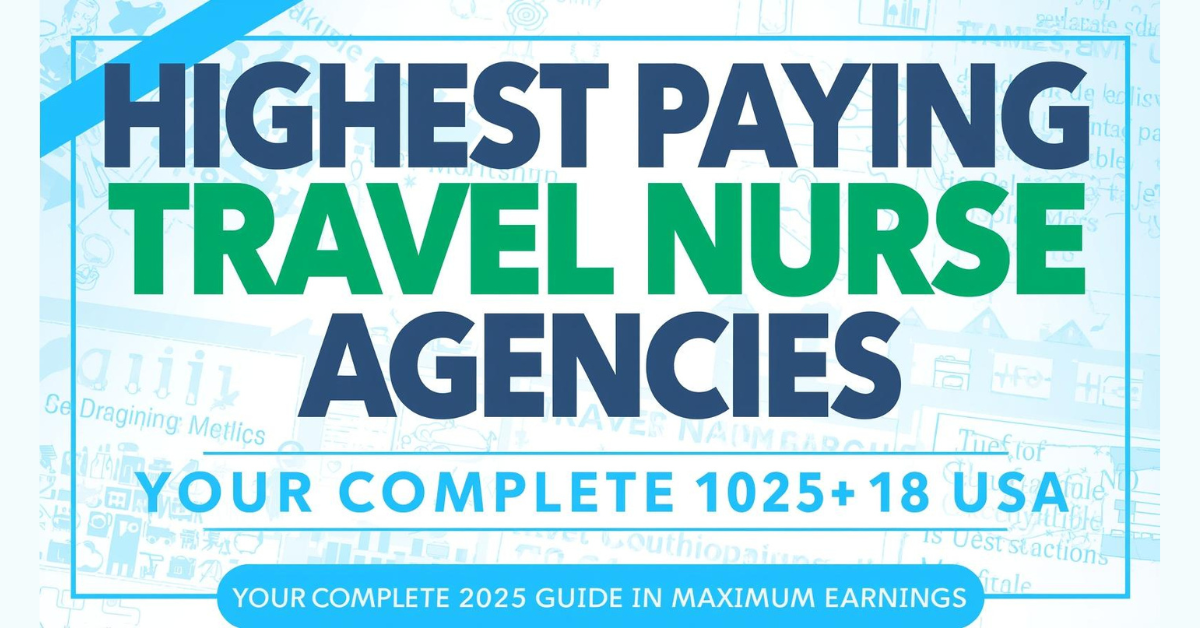 Highest Paying Travel Nurse Agencies in the USA — Your Complete 2025 Guide to Maximum Earnings.