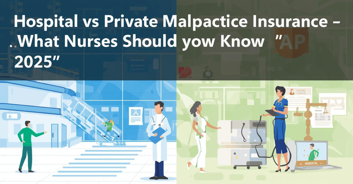 Hospital vs Private Malpractice Insurance — What Nurses Should Know (2025)