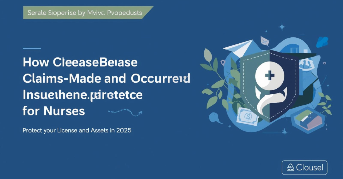 How to Choose Between Claims-Made and Occurrence-Based Insurance for Nurses — Protect Your License and Assets in 2025.