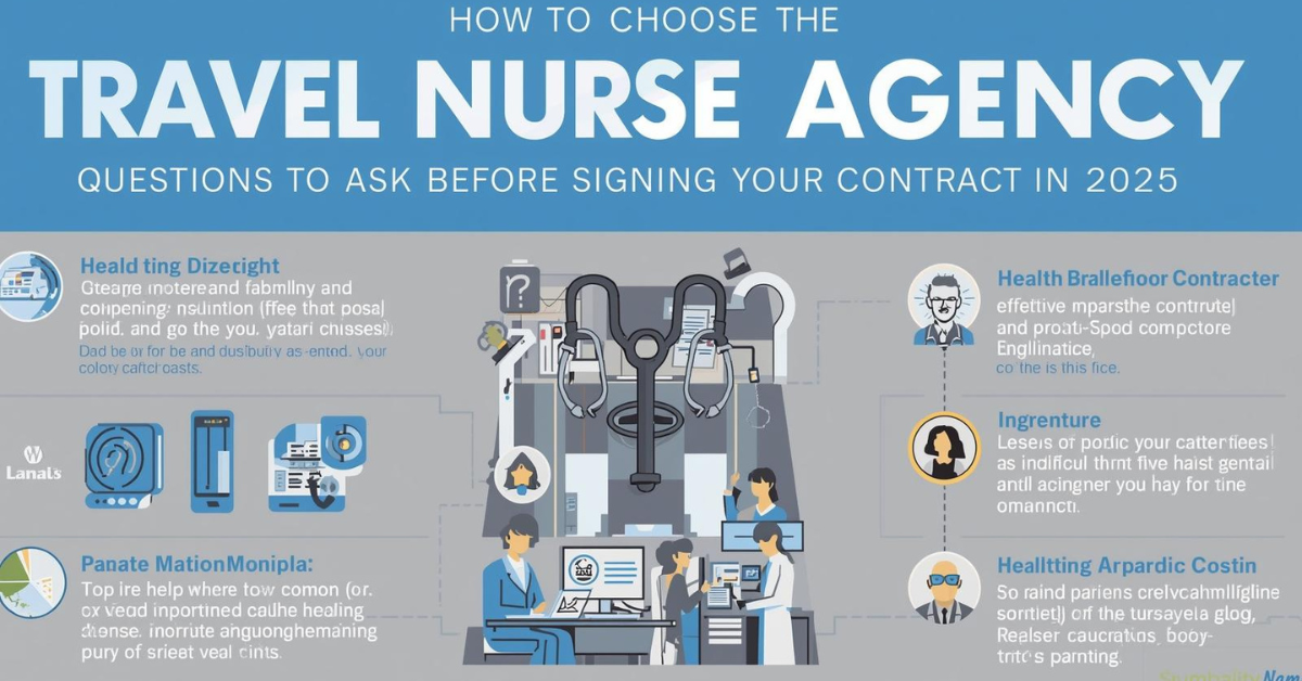How to Choose the Best Travel Nurse Agency: Questions to Ask Before Signing Your Contract in 2025.