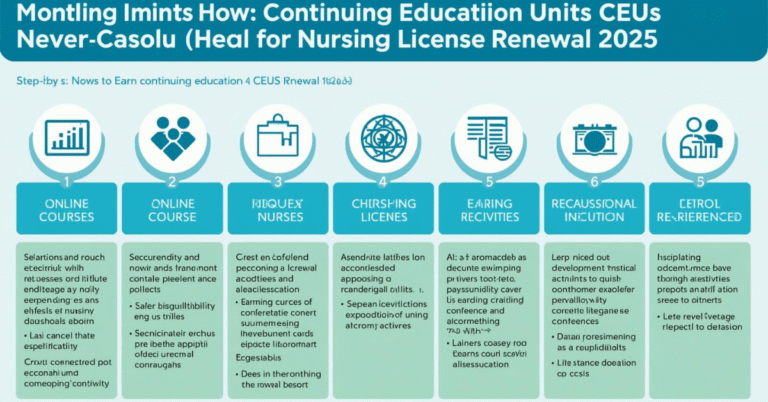 CEUs for Nursing License Renewal How to Earn — Your Complete Step-by ...