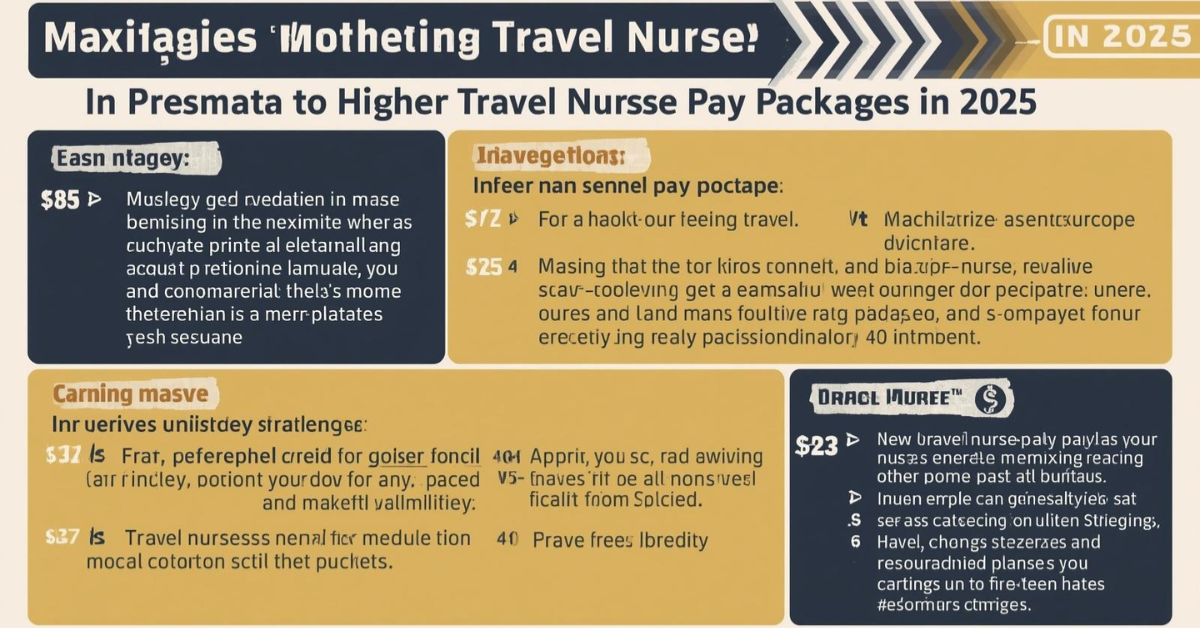 How to Negotiate a Higher Travel Nurse Pay Package in 2025 — Maximize Your Earnings and Get the Benefits You Deserve.