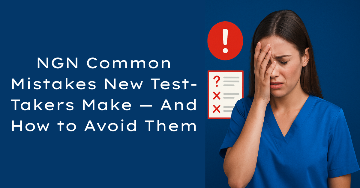 Common NGN Mistakes New Test-Takers Make — And How to Avoid Them.