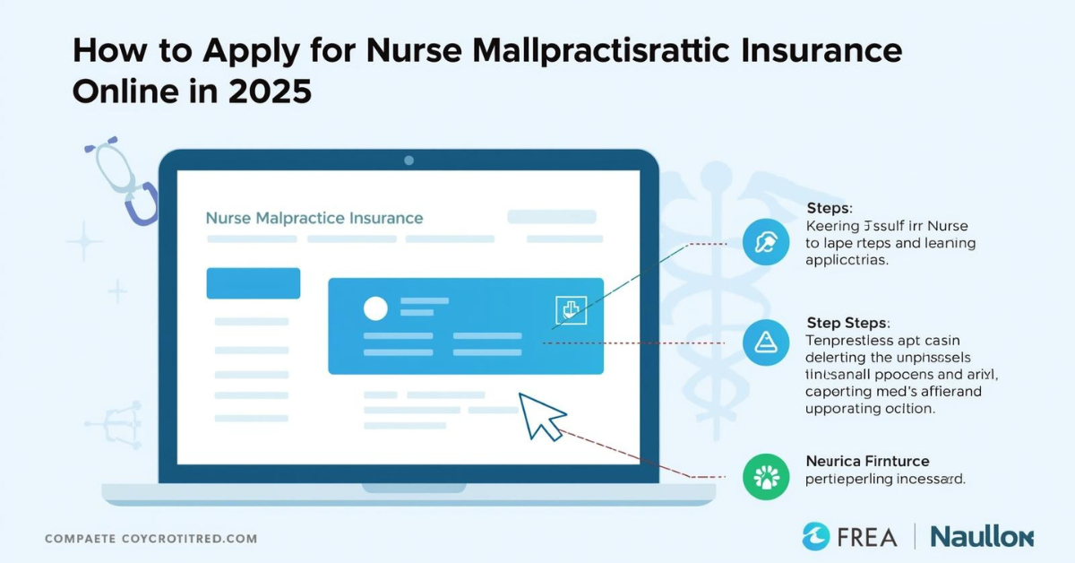 How to Apply for Nurse Malpractice Insurance Online in 2025: Step-by-Step.