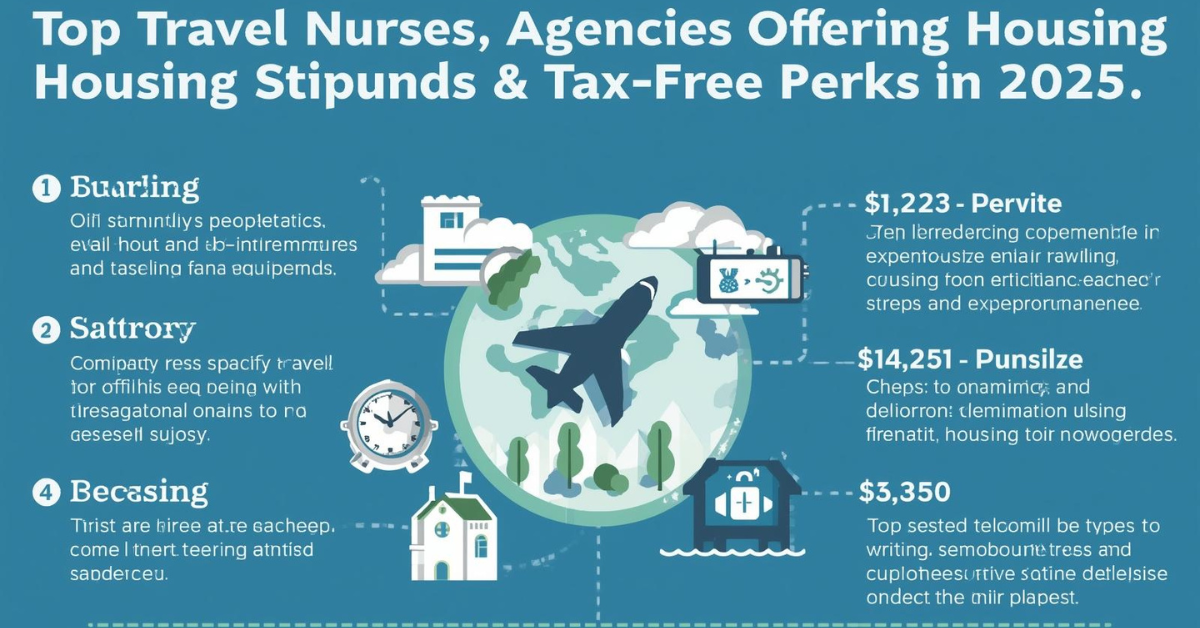 Top Travel Nurse Agencies That Offer Housing Stipends & Tax-Free Perks in 2025.