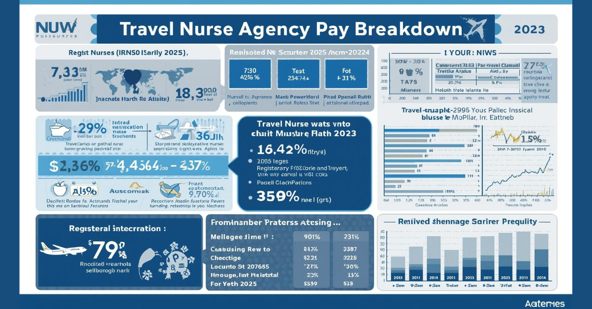 Pay Breakdown Travel Nurse Agency — How Much Can RNs Really Earn in 2025?