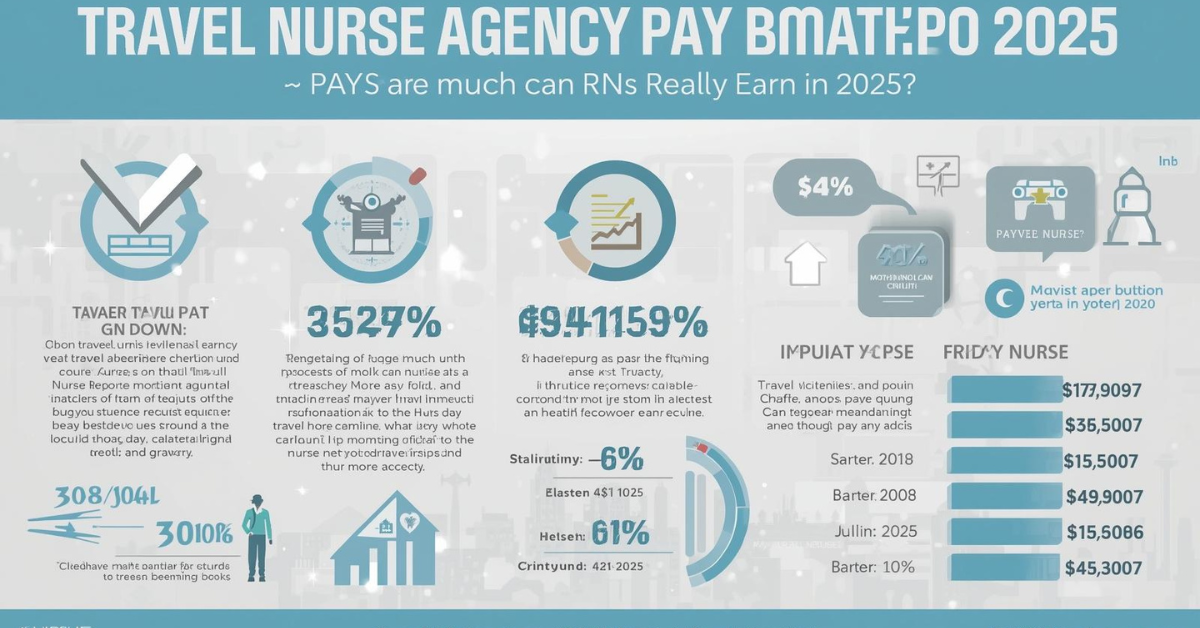 Pay Breakdown Travel Nurse Agency — How Much Can RNs Really Earn in 2025?