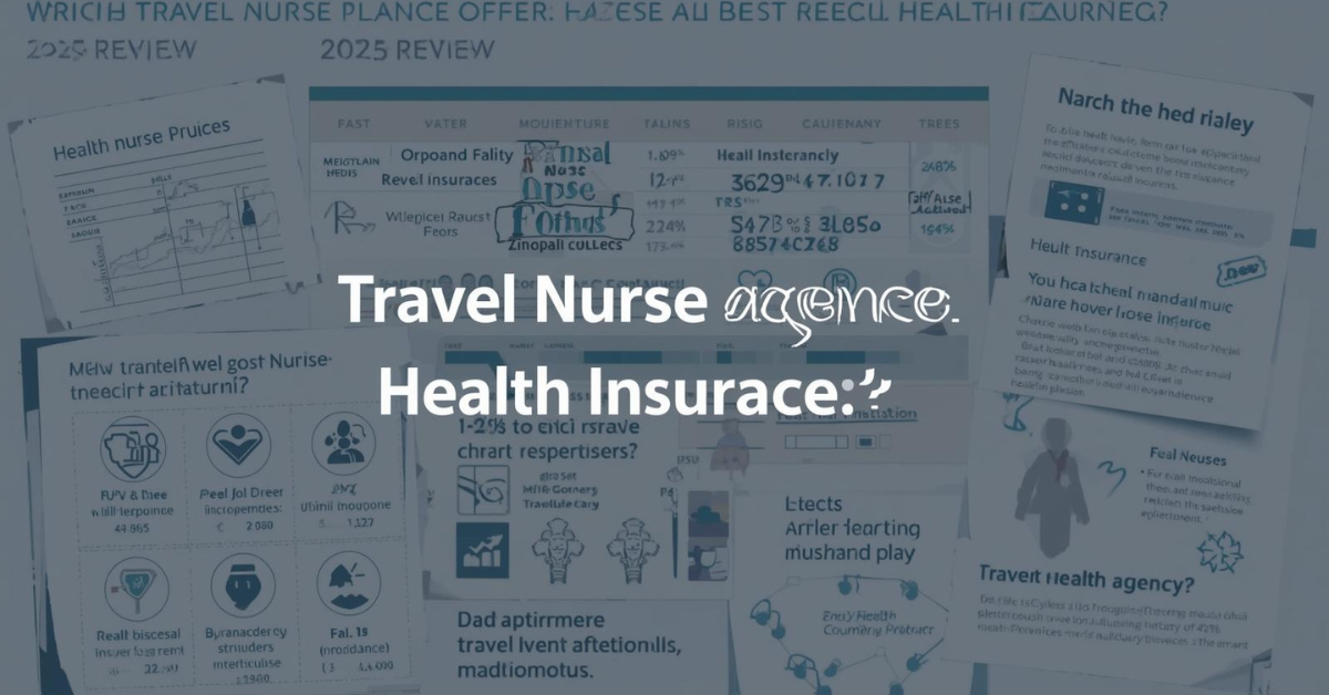 Which Travel Nurse Agency Offers the Best Health Insurance? 2025 Review.