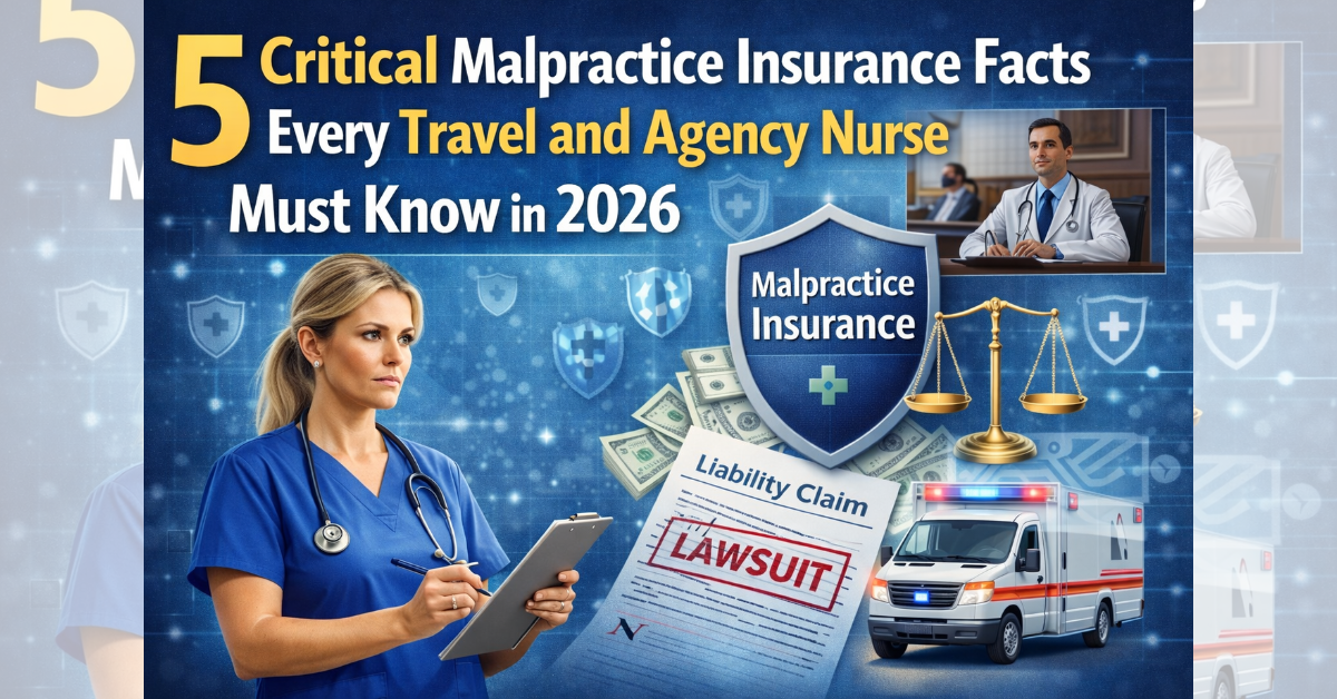 Explore 5 Critical Malpractice Insurance Facts Every Travel and Agency Nurse Must Know in 2026.