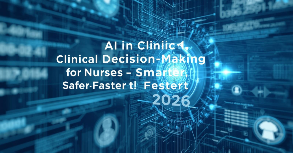 Discover how AI in Clinical Decision-Making for Nurses — Smarter, Safer, Faster Care (2026).