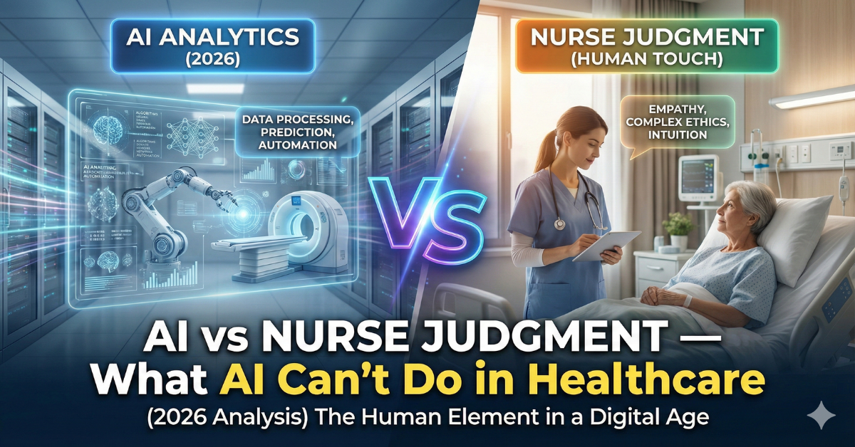 AI vs Nurse Judgment — What AI Can't Do in Healthcare (2026 Analysis ...