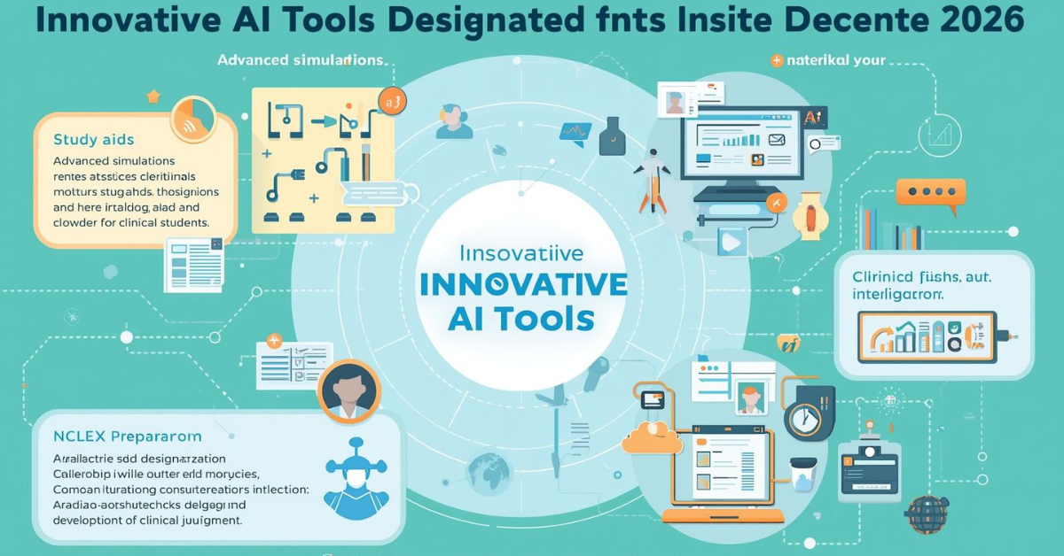 Explore Best AI Tools for Nursing Students in 2026 — Study, Simulation, NCLEX and Clinical Judgment.