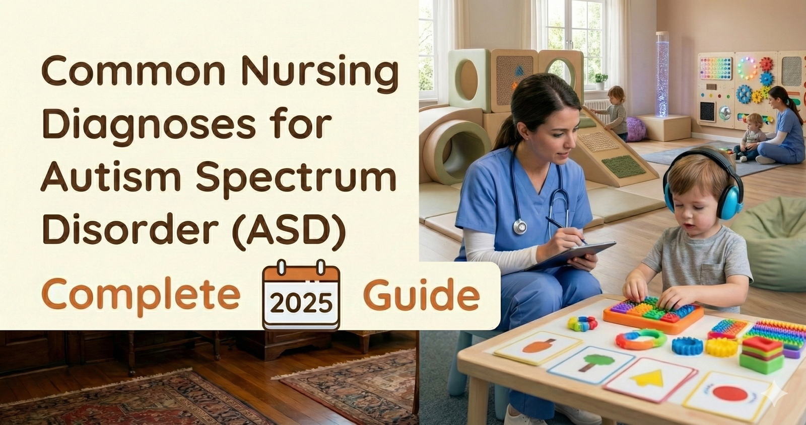 How to make Common Nursing Diagnoses for Autism Spectrum Disorder (ASD).