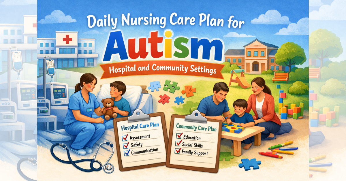 Explore Daily Nursing Care Plan for Autism: Hospital and Community Settings.