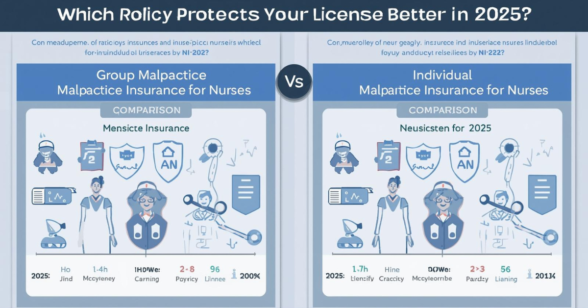Group vs Individual Malpractice Insurance for Nurses: Which Policy Protects Your License Better in 2026?