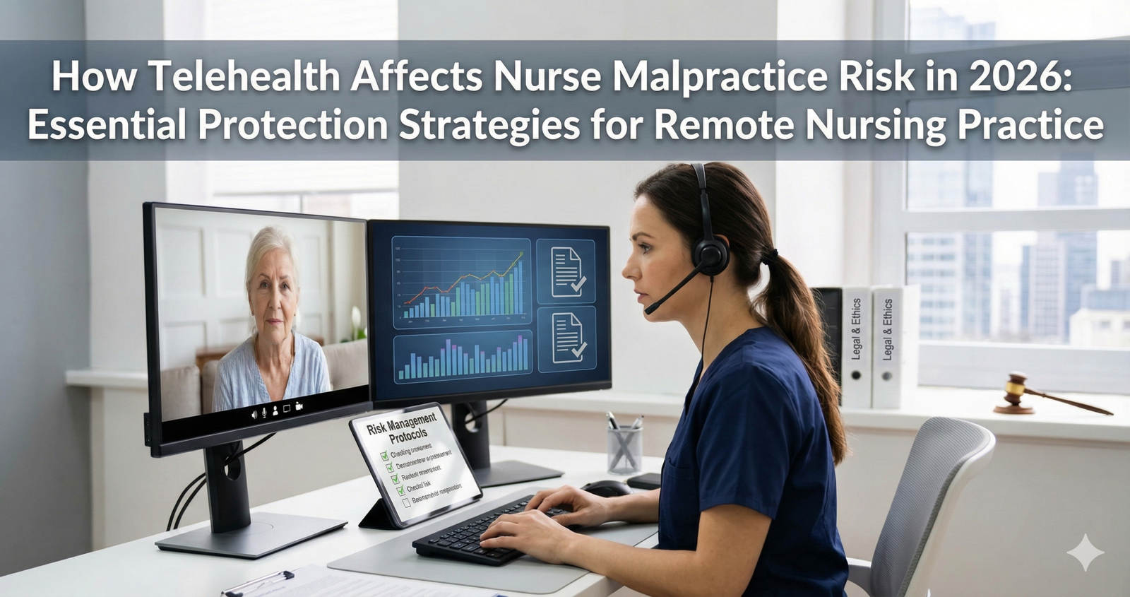 Explore How Telehealth Affects Nurse Malpractice Risk in 2026: Essential Protection Strategies for Remote Nursing Practice.