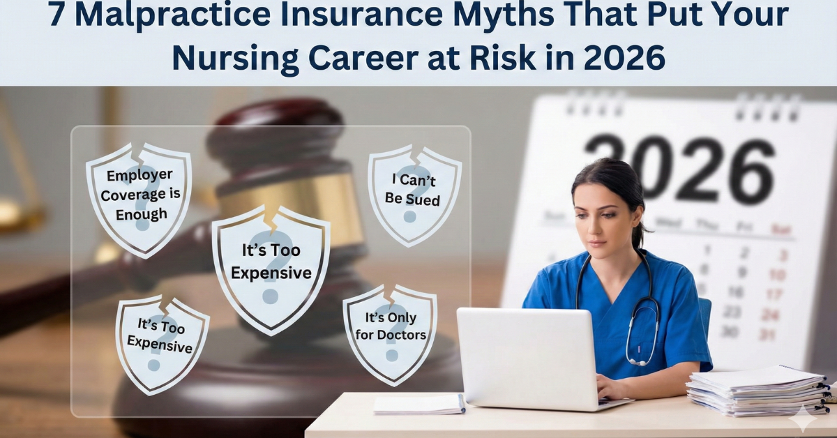 Explore 7 Malpractice Insurance Myths That Put Your Nursing Career at Risk in 2025.