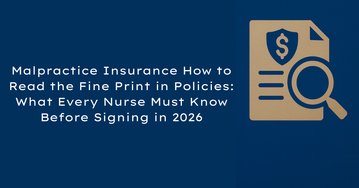 Malpractice Insurance How to Read the Fine Print in Policies What Every Nurse Must Know Before Signing in 2026 (1)