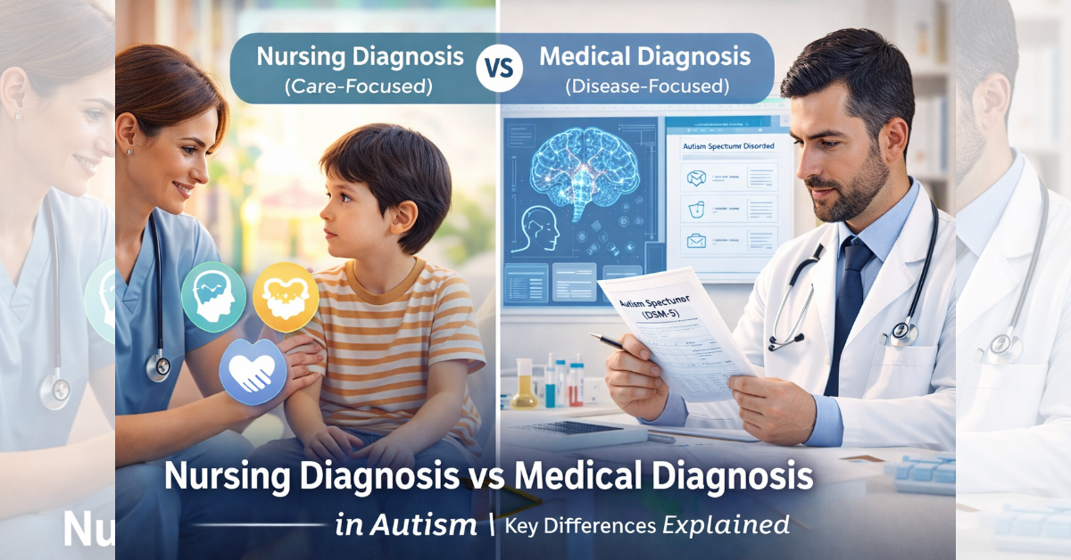 What is Nursing Diagnosis vs Medical Diagnosis in Autism: Key Differences.