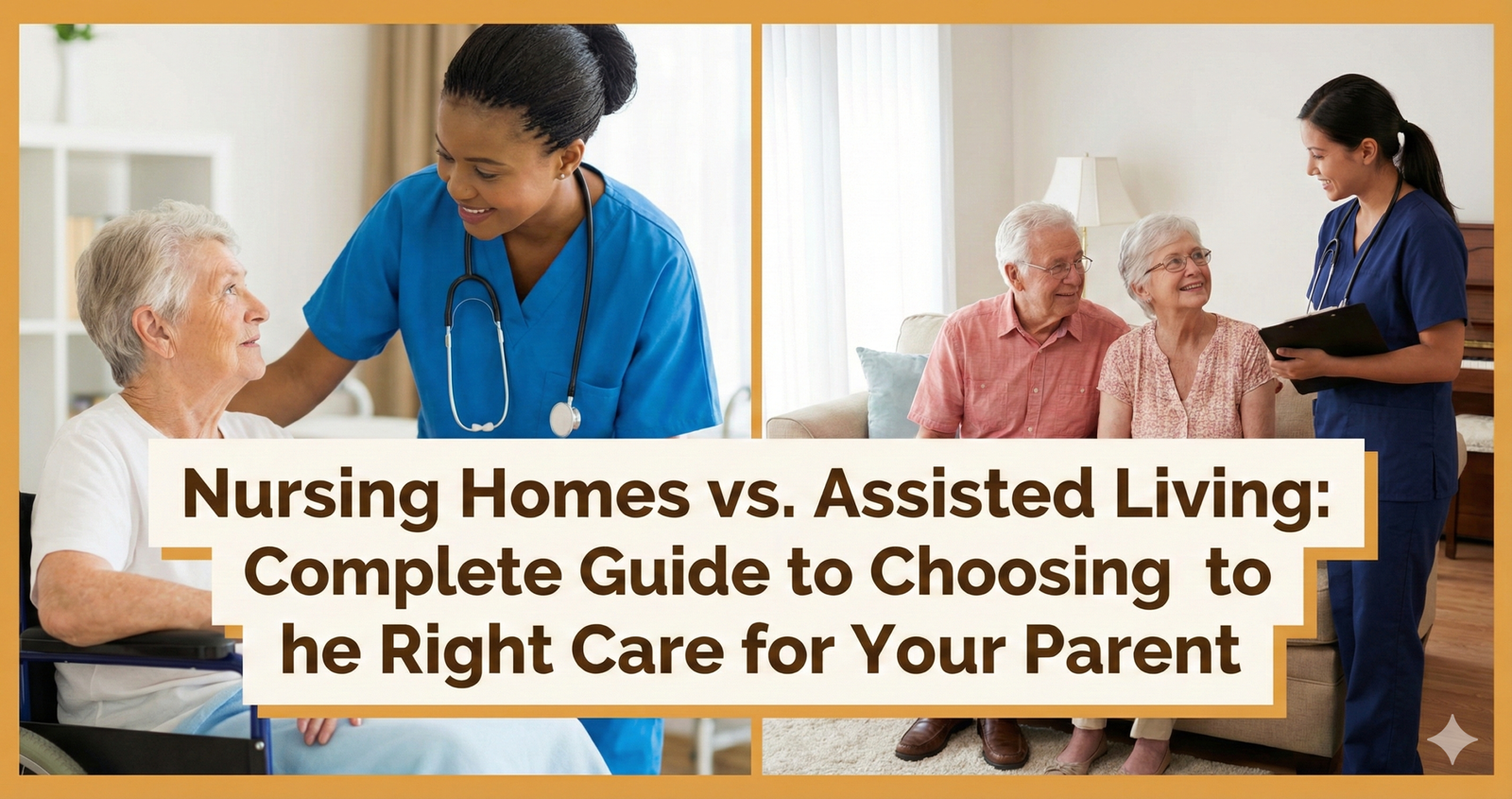 How Nursing Homes vs. Assisted Living: Complete Guide to Choosing the Right Care for Your Parent.