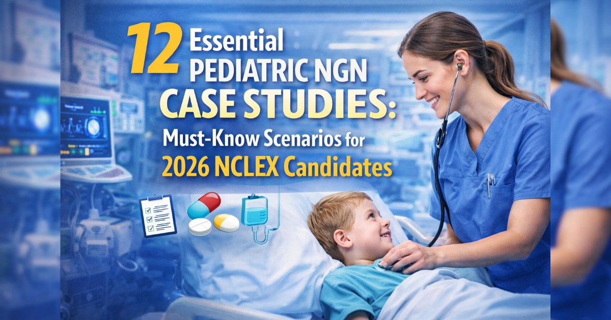 Explore 12 Essential Pediatric NGN Case Studies: Must-Know Scenarios for 2026 NCLEX Candidates.
