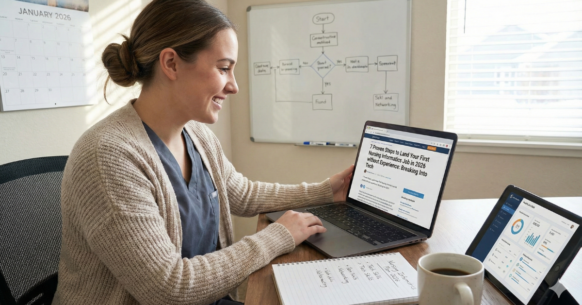 Discover Breaking Into Tech: 7 Proven Steps to Land Your First Nursing Informatics Job in 2026 without Experience.