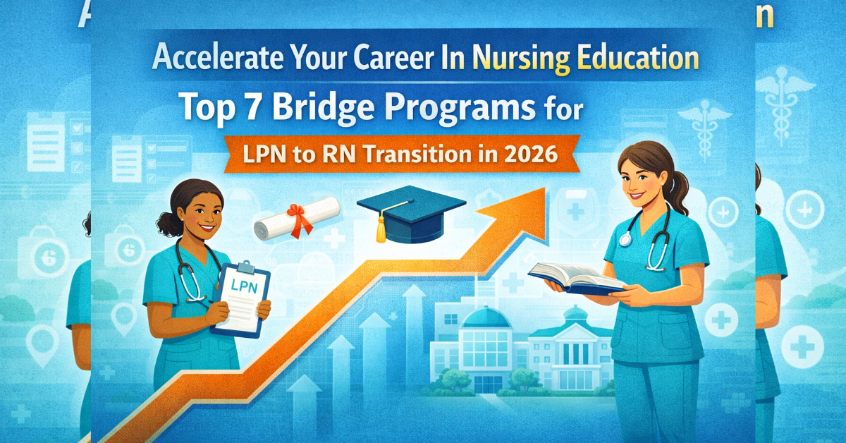 How Accelerate Your Career In Nursing Education: Top 7 Bridge Programs for LPN to RN Transition in 2026.