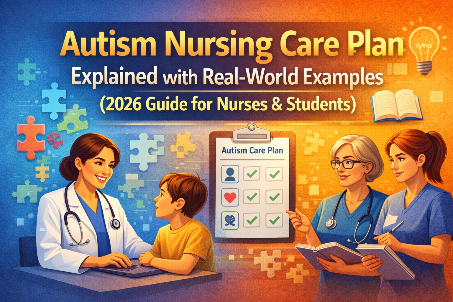 How Autism Nursing Care Plan Explained with Real-World Examples (2026 Guide for Nurses & Students).