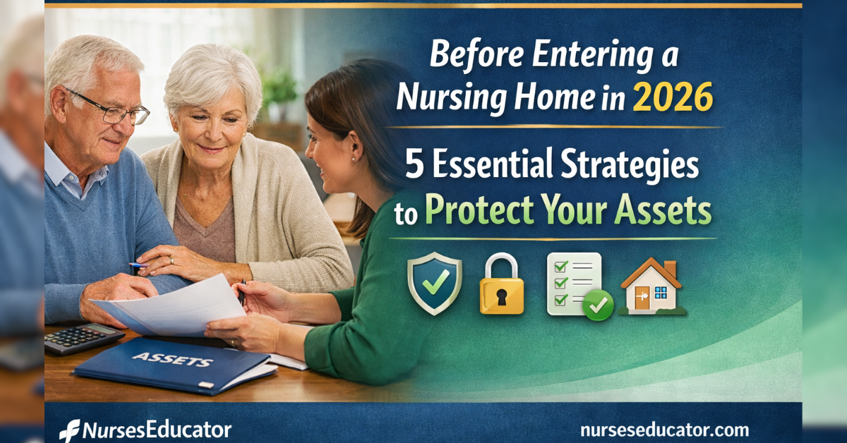 Learn 5 Essential Strategies to Protect Your Assets Before Entering a Nursing Home in 2026.