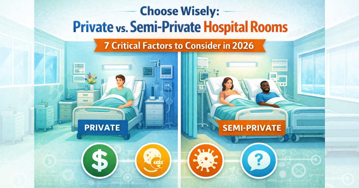How Choose Wisely: Private vs. Semi-Private Hospital Rooms – 7 Critical Factors to Consider in 2026.