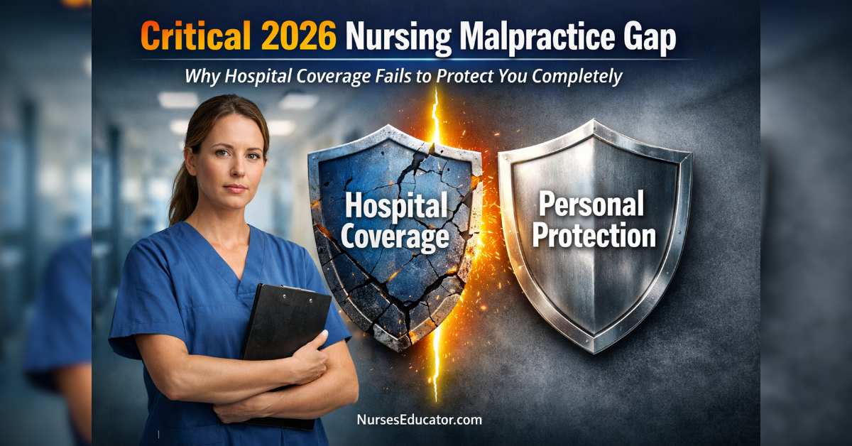 Discover Critical 2026 Nursing Malpractice Gap: Why Hospital Coverage Fails to Protect You Completely.