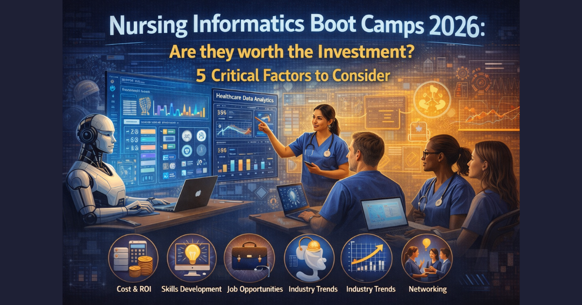 Discover Nursing Informatics Boot camps 2026: Are they worth the Investment? 5 Critical Factors to Consider.