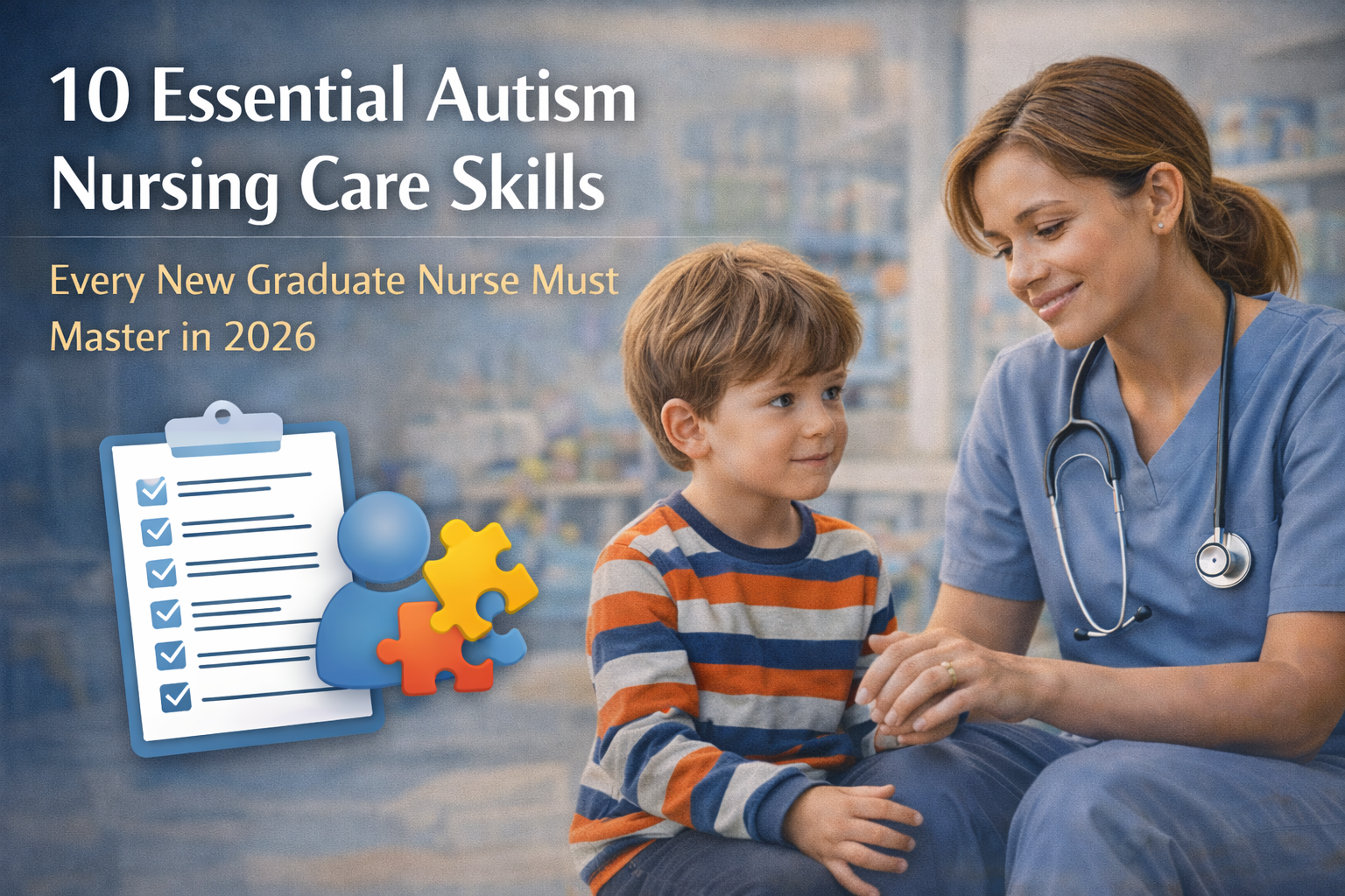 New 10 Essential Autism Nursing Care Skills Every New Graduate Nurse Must Master in 2026.