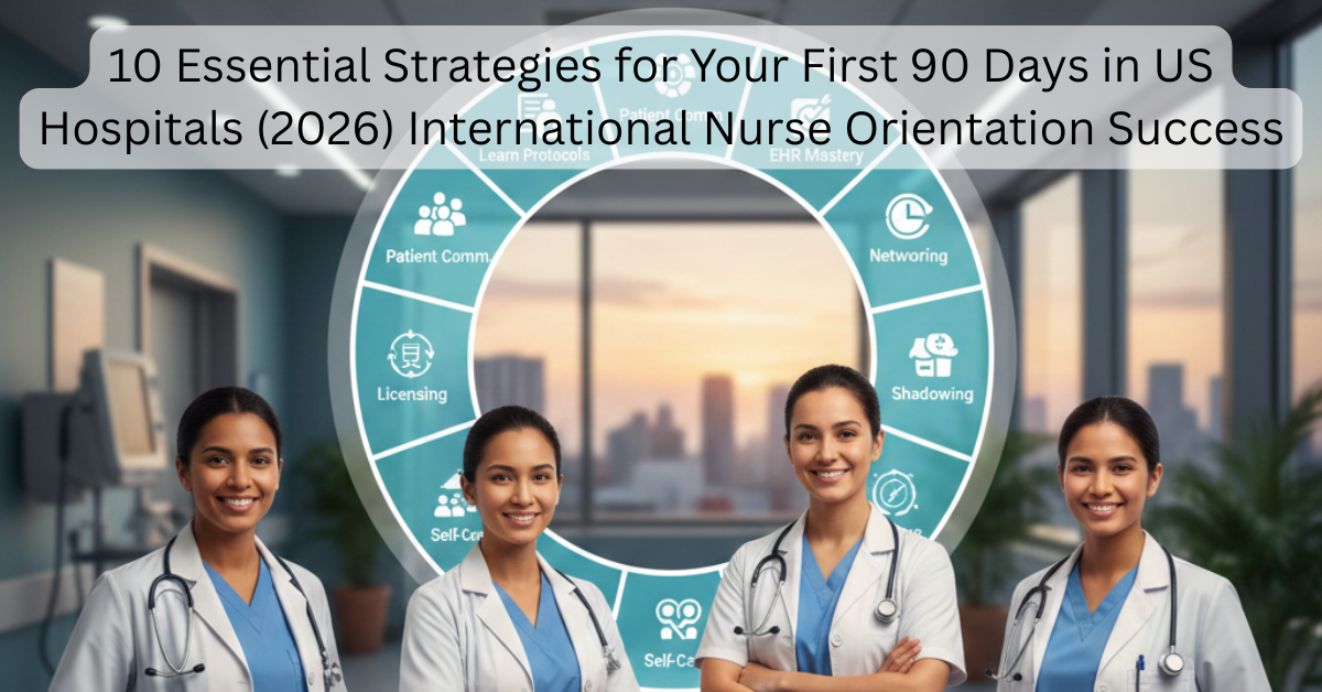 How the International Nurse Orientation Success: 10 Essential Strategies for Your First 90 Days in US Hospitals (2026).