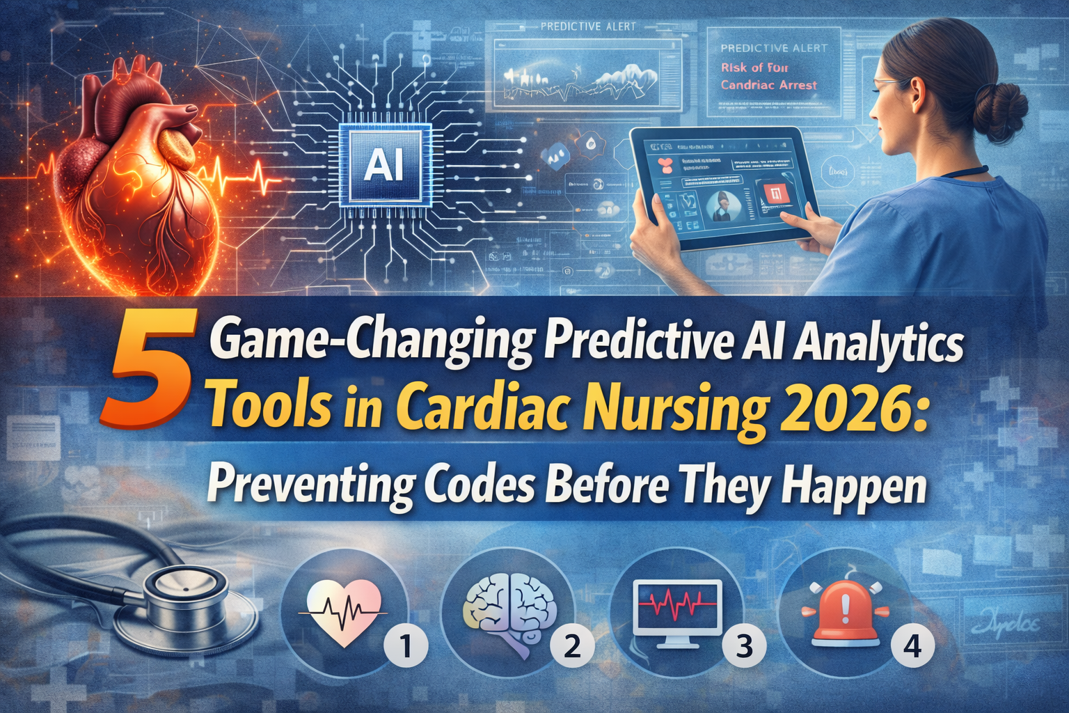 Explore 5 Game-Changing Predictive AI Analytics Tools in Cardiac Nursing 2026: Preventing Codes Before They Happen.