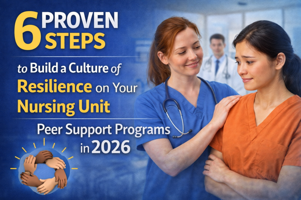 6 Proven Steps to Build a Culture of Resilience on Your Nursing Unit ...