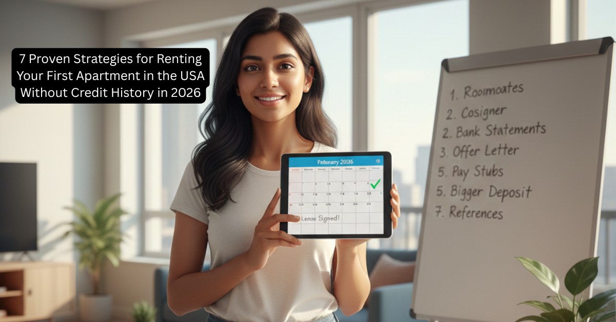 What are 7 Proven Strategies for Renting Your First Apartment in the USA Without Credit History in 2026.