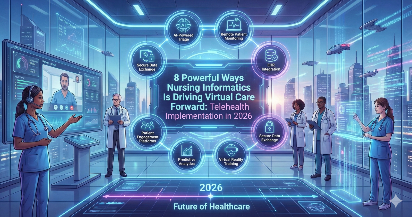Explore Telehealth Implementation in 2026: 8 Powerful Ways Nursing Informatics Is Driving Virtual Care Forward.