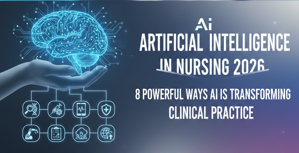 Discover Artificial Intelligence in Nursing 2026: 8 Powerful Ways AI Is Transforming Clinical Practice.